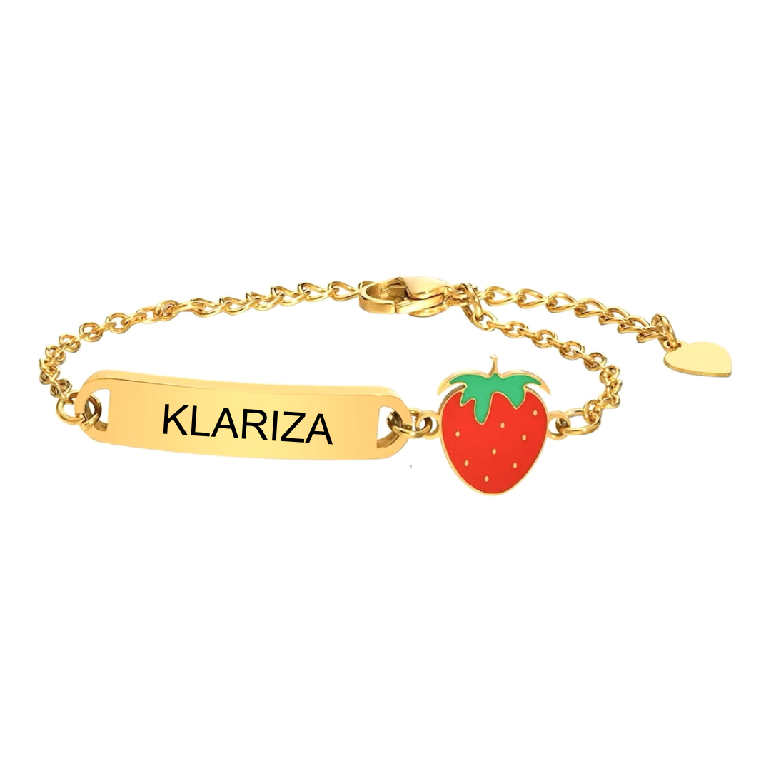 Child Charm Name Bracelet