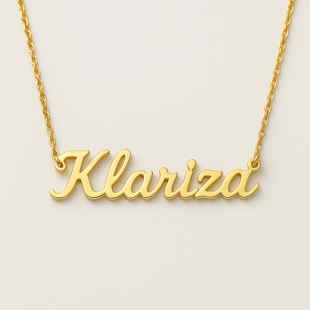 Custom Name Necklace Pre-order (2-4 WEEKS)