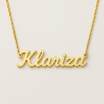 Custom Name Necklace Pre-order (2-4 WEEKS)