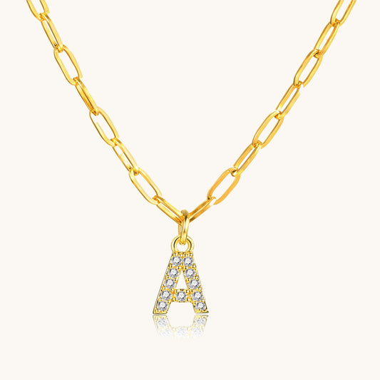 Initial Letter Necklace
