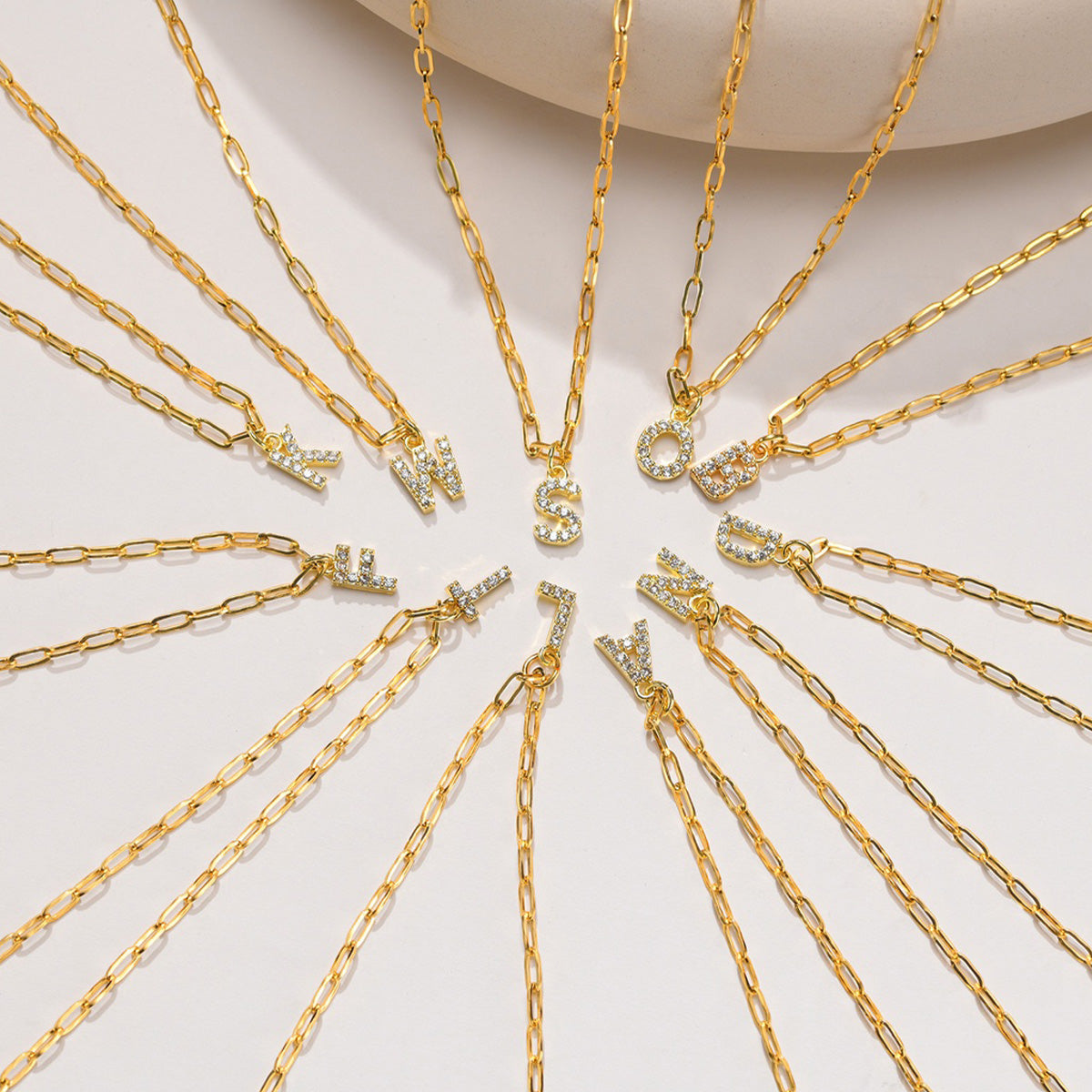 Initial Letter Necklace