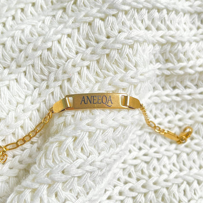 Child Name Bracelet Plain