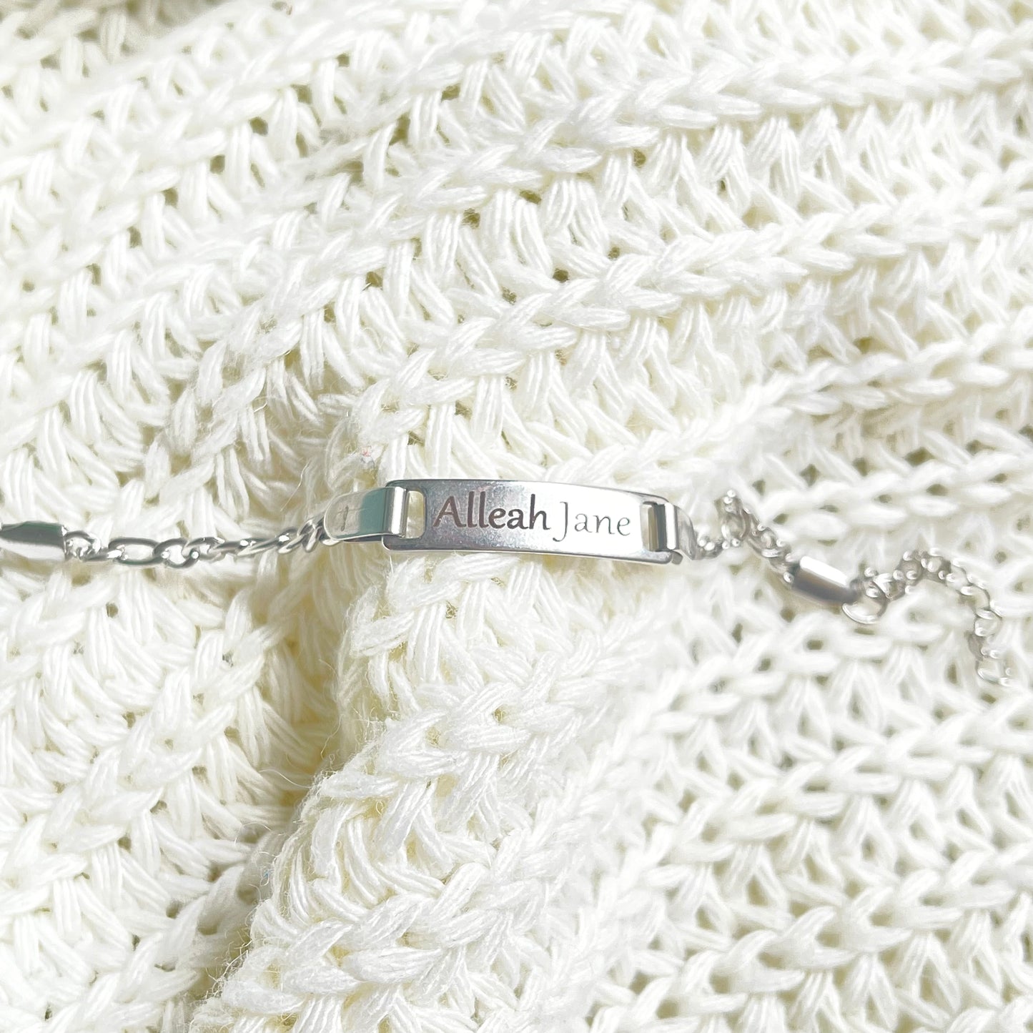 Child Name Bracelet Plain