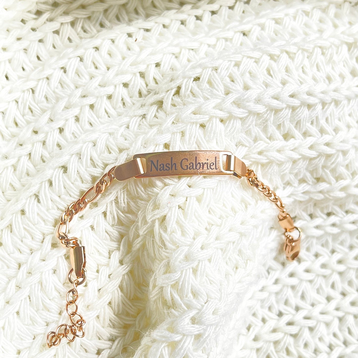 Child Name Bracelet Plain